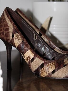 Nine West Peep Toe Heels